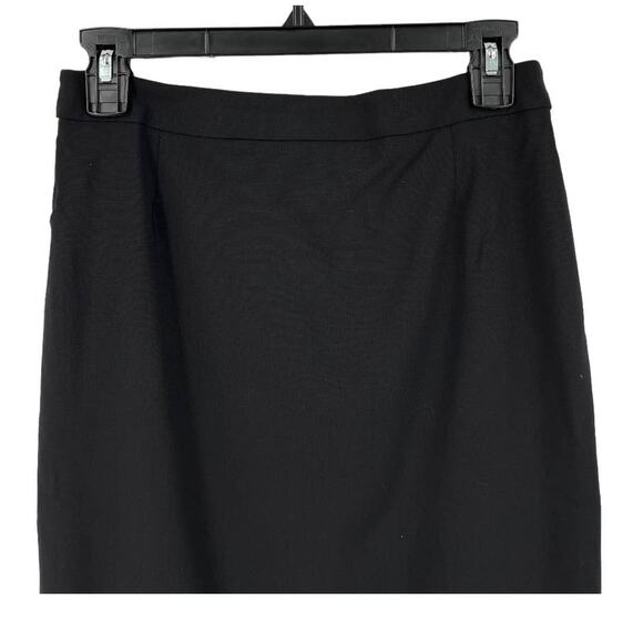 BOSS Hugo Boss skirt Vilea tropical stretch wool pencil black size 4 - Picture 3 of 6